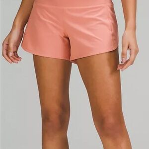 Lululemon Athletica Coral Athletic Shorts